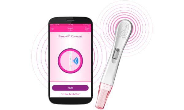Aplicación para prueba de embarazo a través del celular